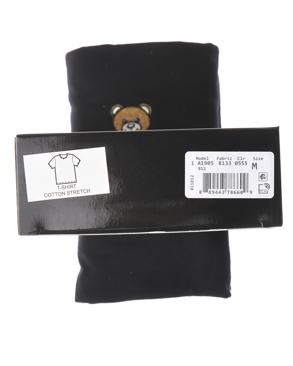 Moschino Underwear T-Shirt Sweatshirt Man Black A1905 8133 555 Sz