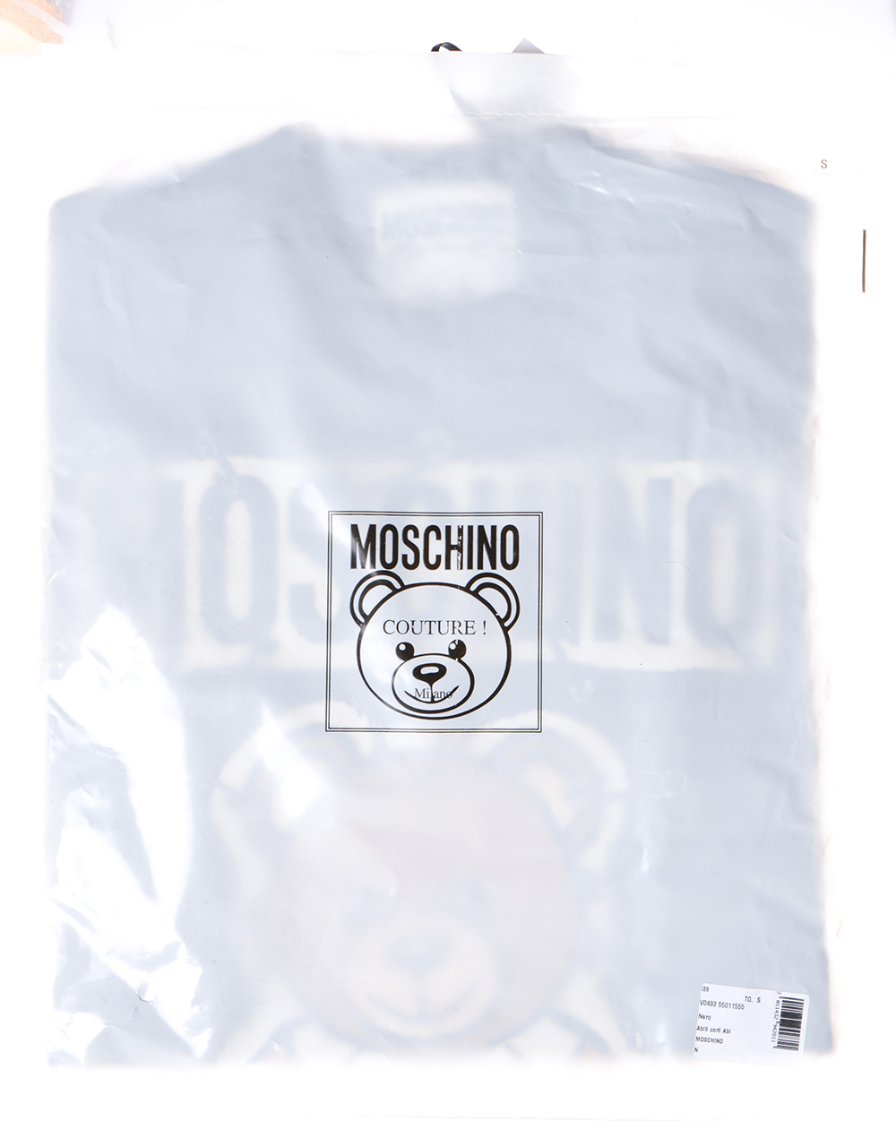 Moschino Dress Wool MADE IN ITALY Woman Black V04935501 1555